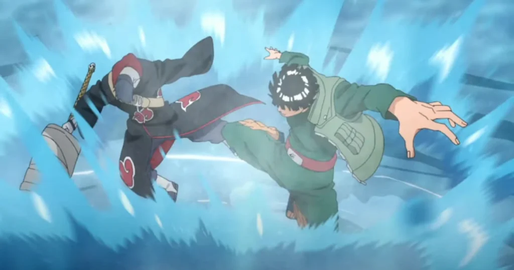 Might-Guy-vs-kisame