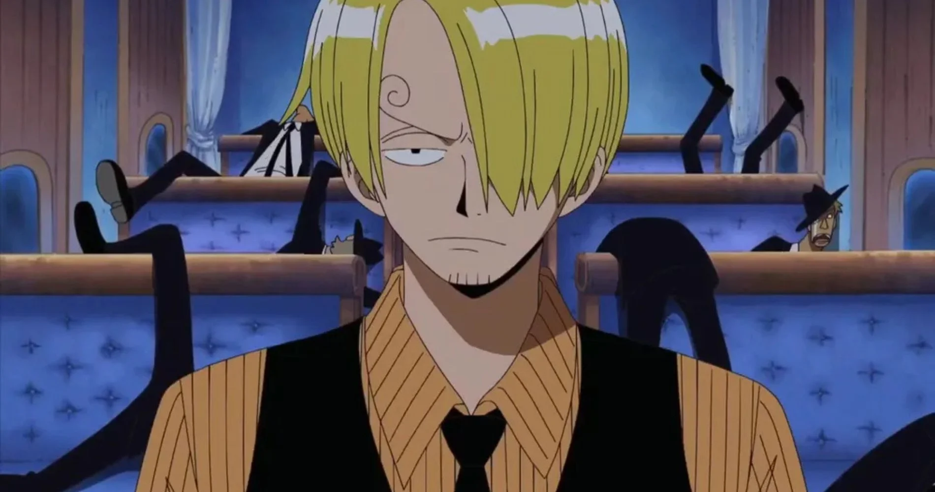 sanji hijacks train