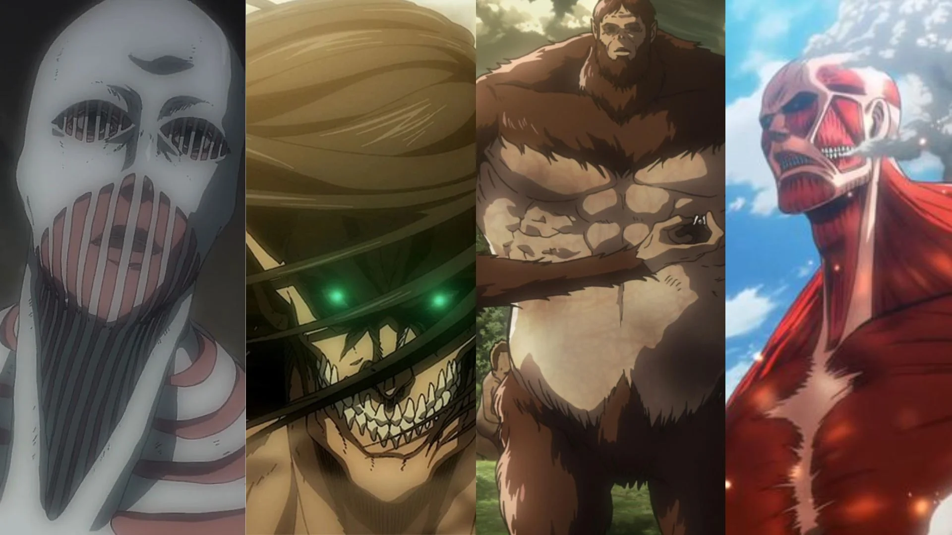 Attack on Titan – All Nine Titans forms and powers