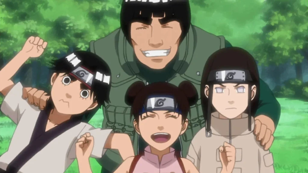 rock lee team 4