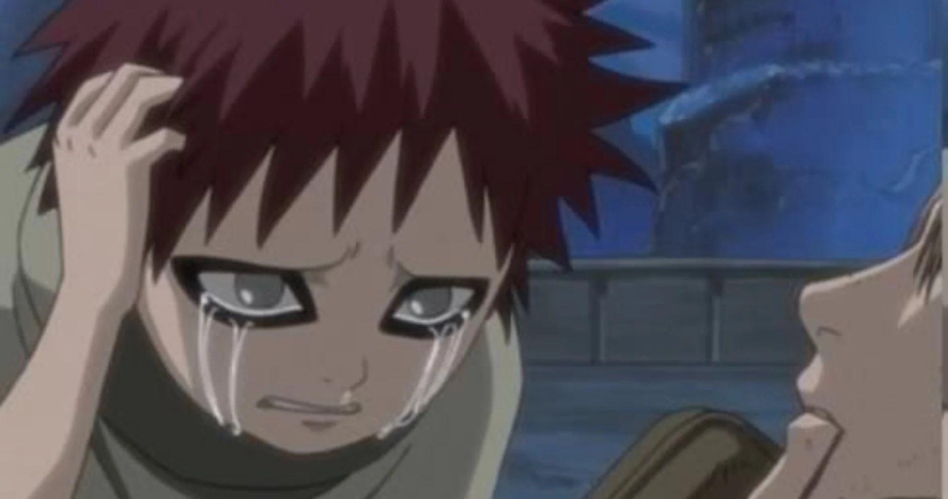 Gaara crying