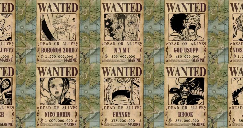 strawhats bounties after wano