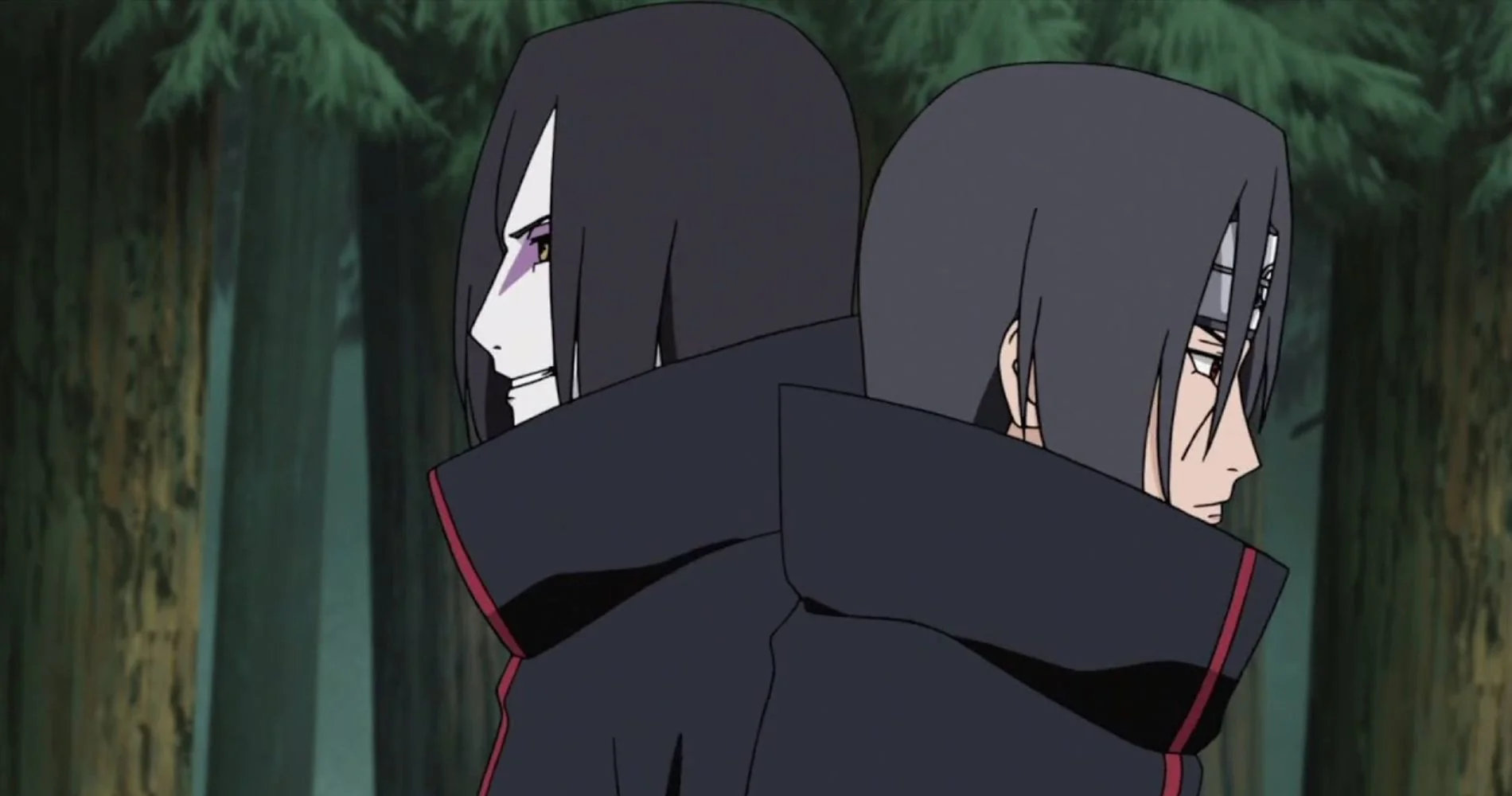 itachi vs orochimaru