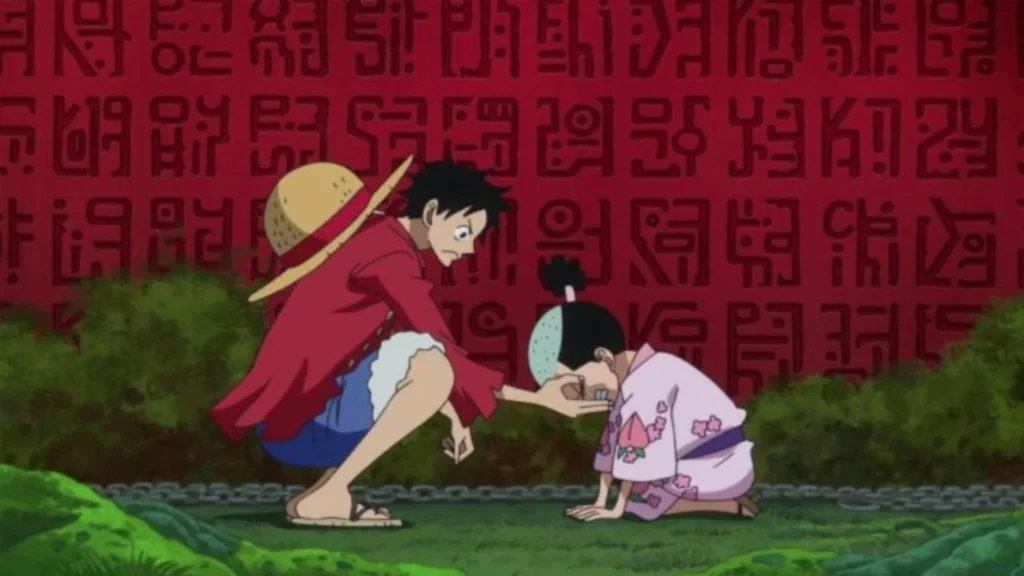 momonusuke and luffy promise