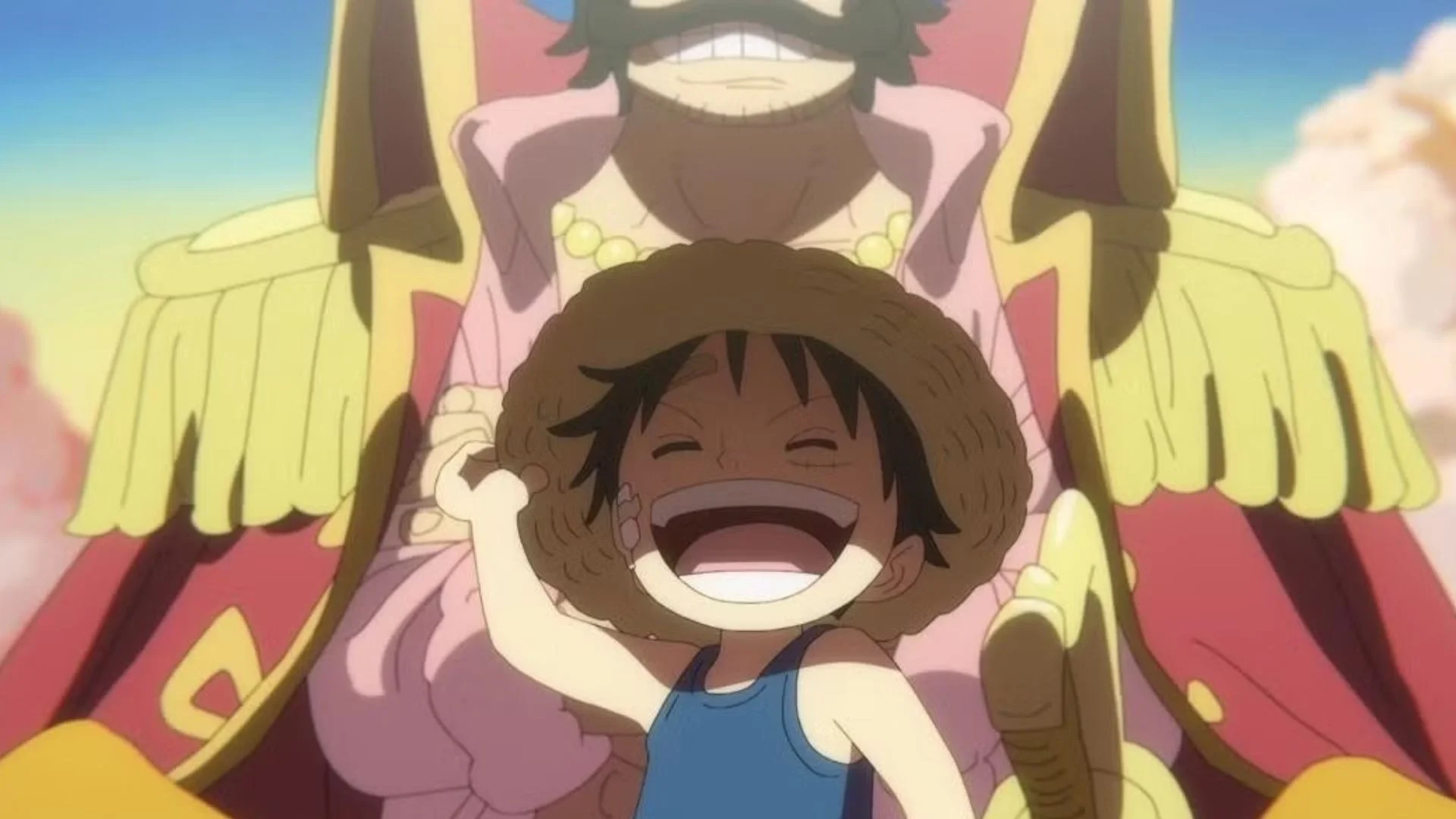 luffy and roger