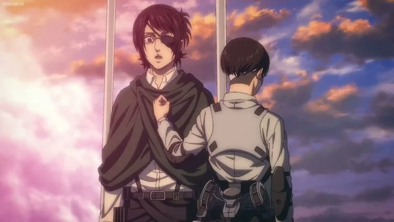 levi and hange last scene