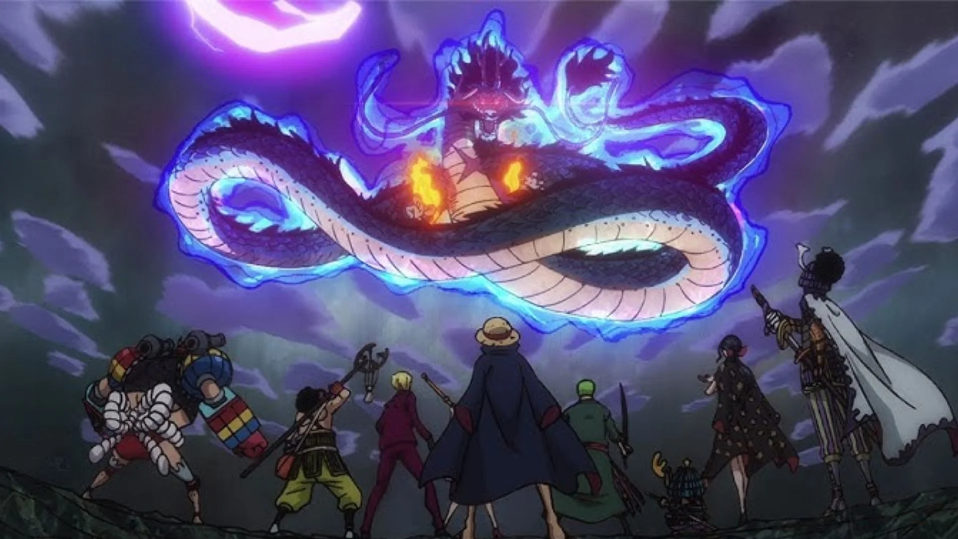 strawhats vs kaido