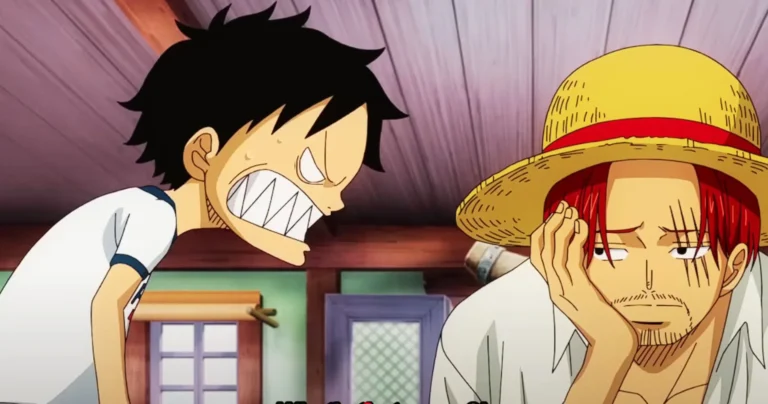 why shanks doesn't meet luffy