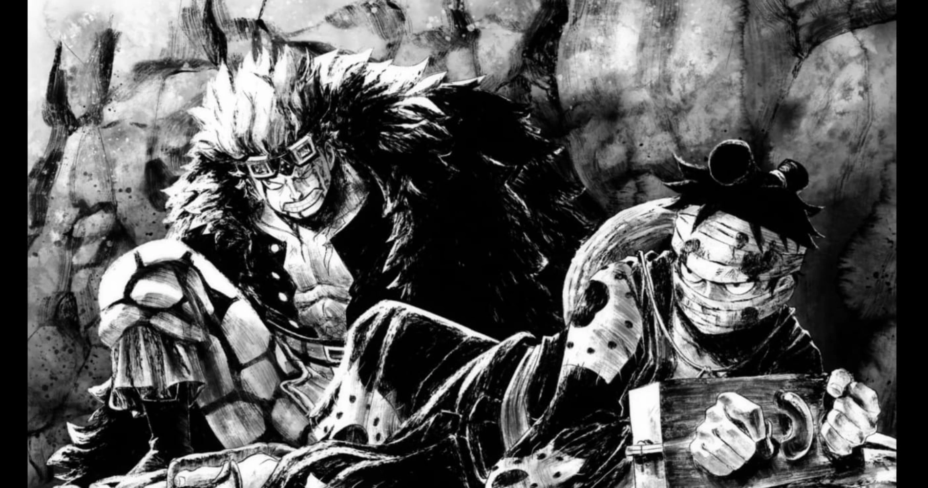 kid and luffy in wano